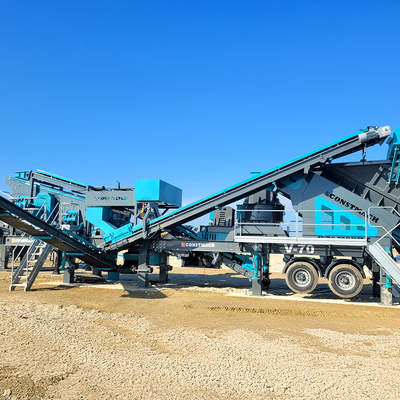 V-80 Mobil Dikey Şaftlı Darbeli Kırma Tesisi 150-200 TPH - Image 3