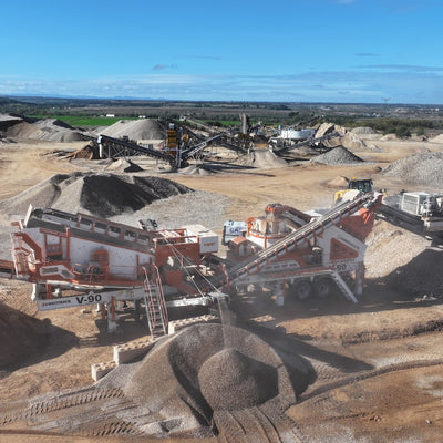 V-90 Mobil Dikey Şaftlı Darbeli Kırma Tesisi 200-250 TPH - Image 2