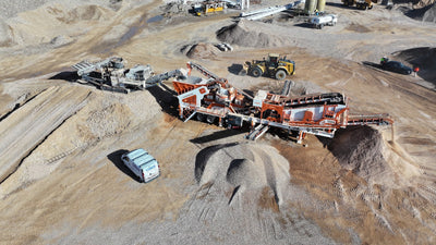 V-90 Mobil Dikey Şaftlı Darbeli Kırma Tesisi 200-250 TPH - 3