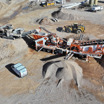 V-90 Mobil Dikey Şaftlı Darbeli Kırma Tesisi 200-250 TPH - Image 3