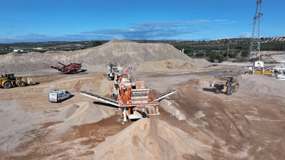 V-90 Mobil Dikey Şaftlı Darbeli Kırma Tesisi 200-250 TPH - 4