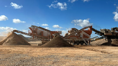 V-90 Mobil Dikey Şaftlı Darbeli Kırma Tesisi 200-250 TPH - 5