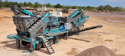 V-90 Mobil Dikey Şaftlı Darbeli Kırma Tesisi 200-250 TPH - 9