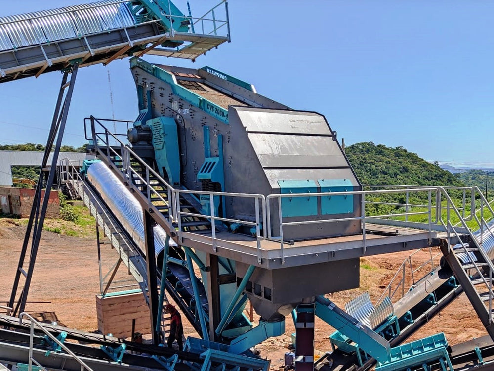 CVS-1650 Vibrating Screen 130-160 T/H