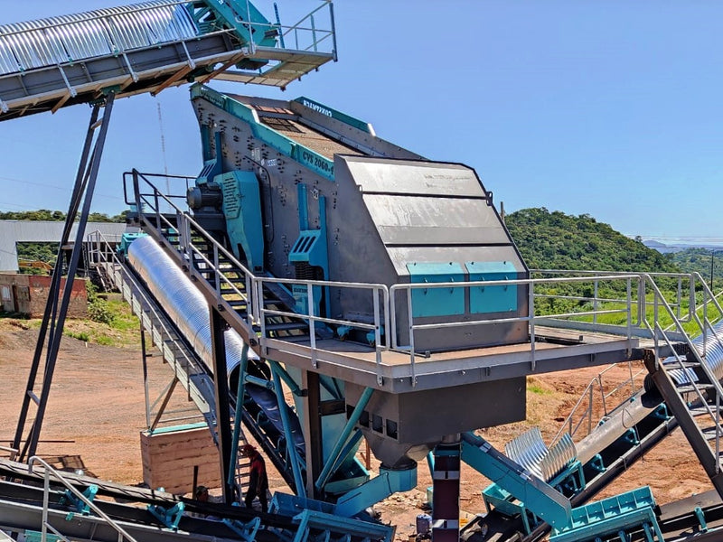 CVS-1650 Titreşimli Eleme Makinesi 130-160 T/H