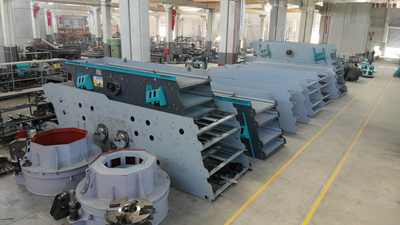 CVS-1240 Titreşimli Eleme Makinesi 70–95 T/H - 1