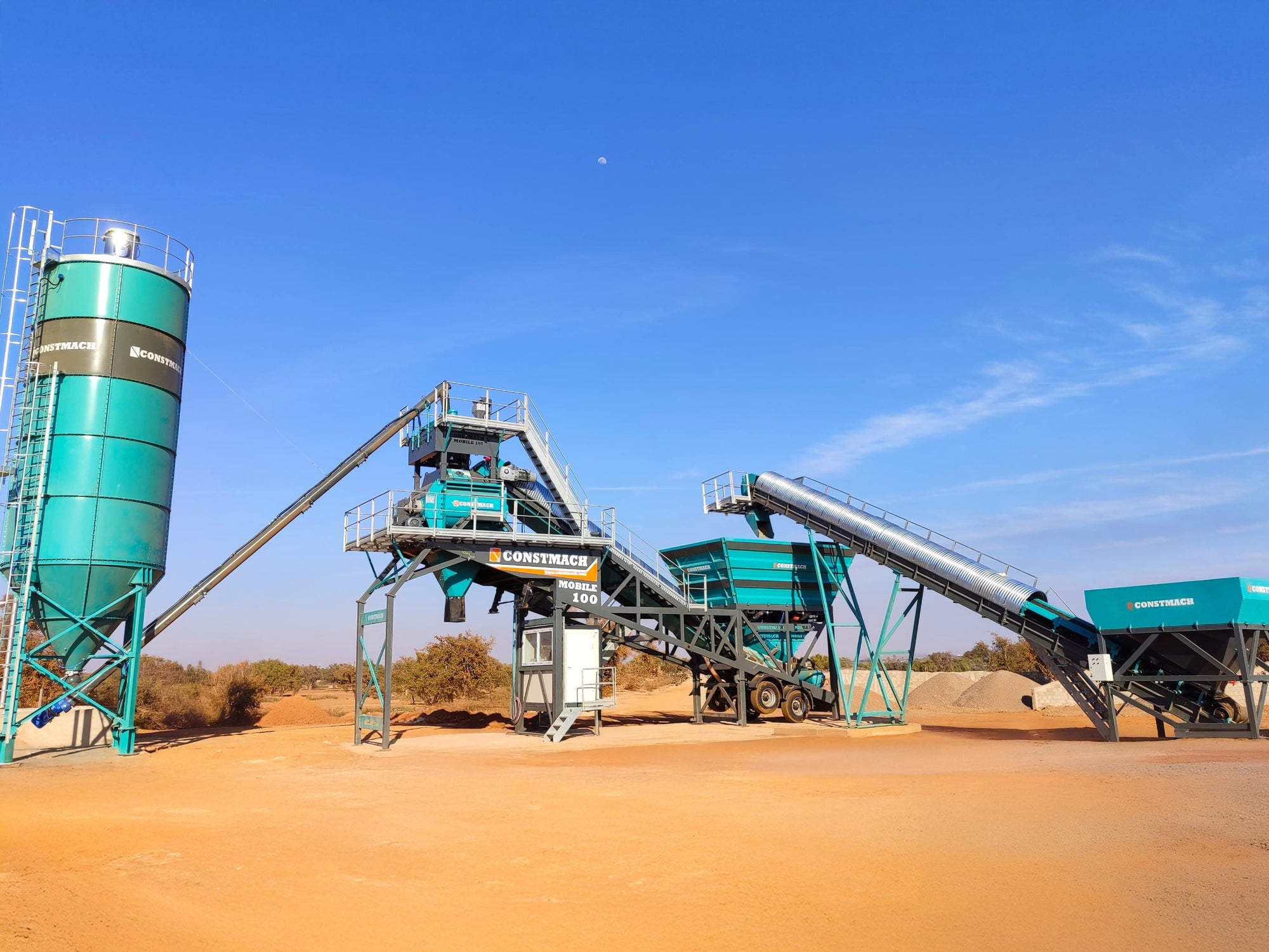 Stationary Concrete
Batching Plants