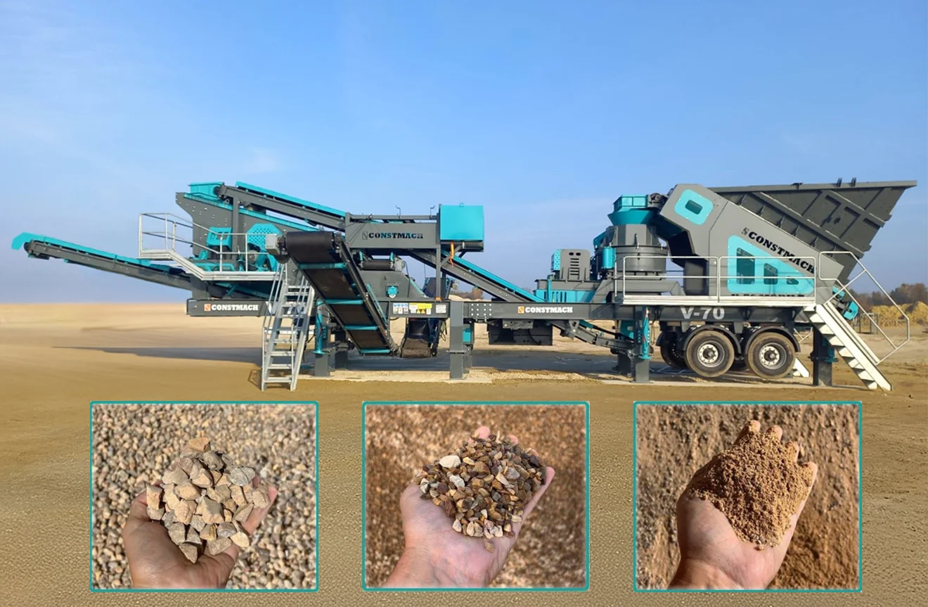 V-70 Mobile Sand Making Plant
