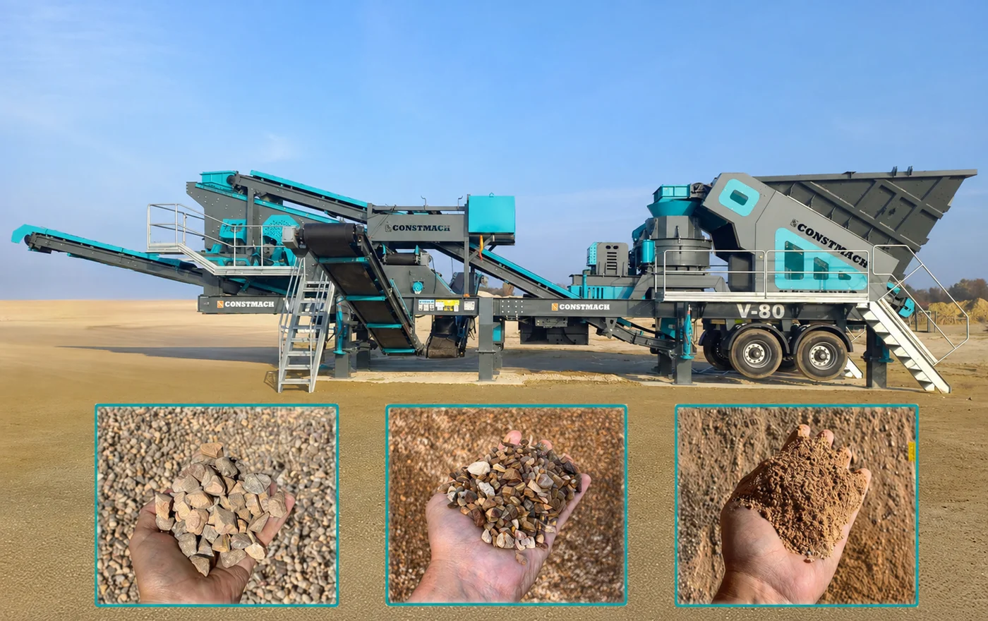 V-80 Mobile Sand Making Plant