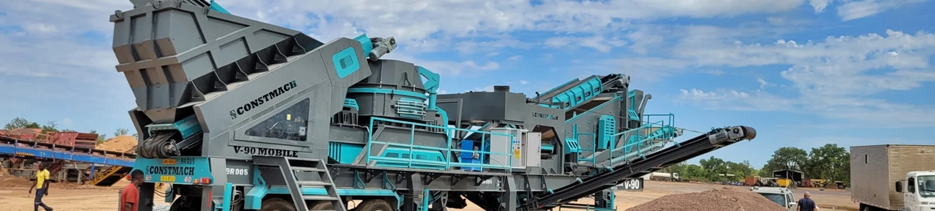 V-80 Mobile Sand Making Plant