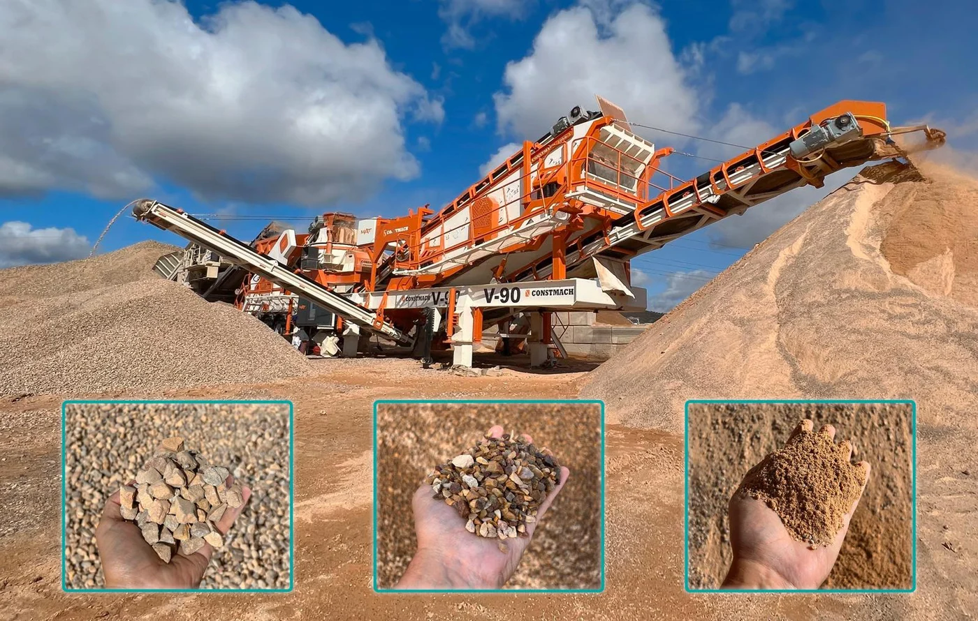 V-90 Mobile Sand Making Plant