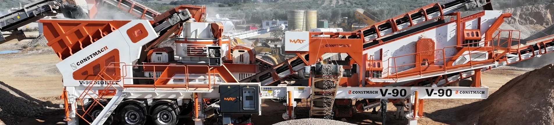 V-90 Mobile Sand Making Plant