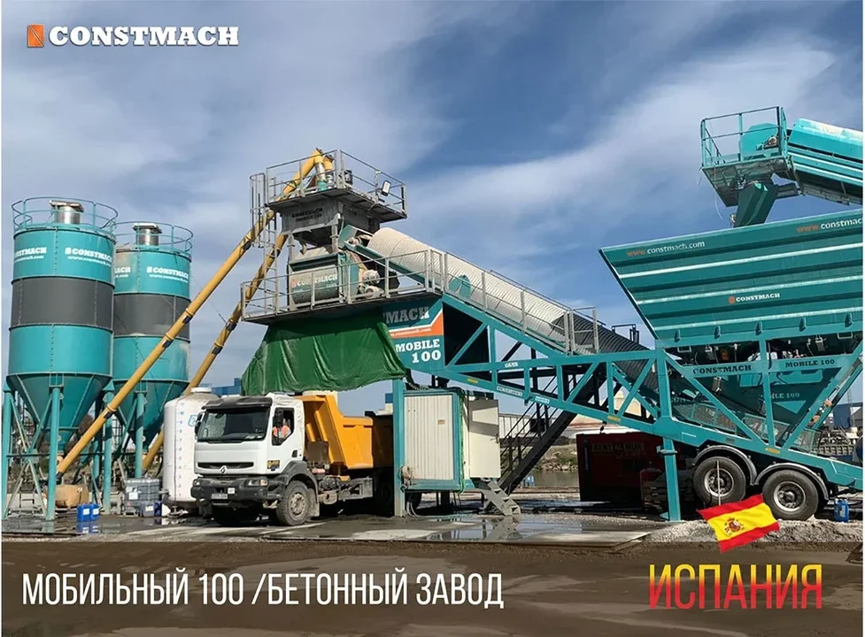 Constmach 500-Tonne Cement Silo Shipped to Customer in the Netherlands
