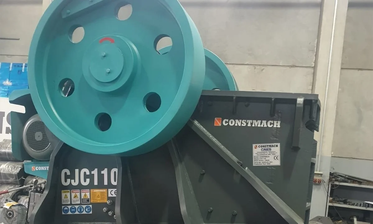 Constmach CJC 110 Jaw Crusher Shipped to Paraguay
