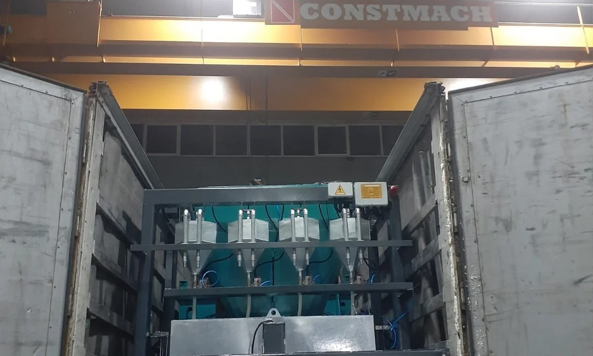 Constmach Compact 100 Concrete Plant Shipped to Poland