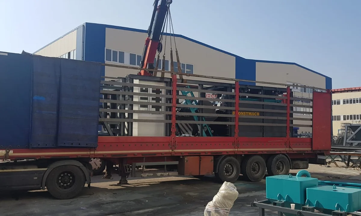 Constmach Compact 30 Concrete Plant Shipped to Bulgaria