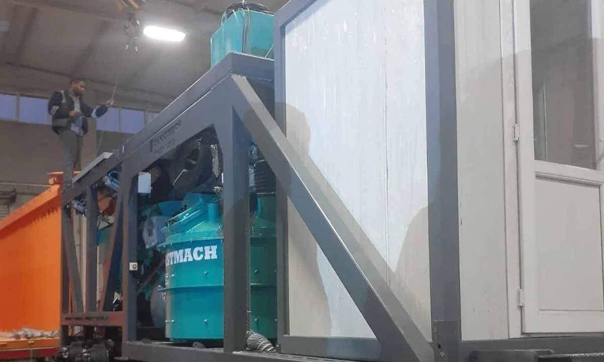 Constmach Mobicom 30 Mobile Concrete Plant Shipped to Burkina Faso