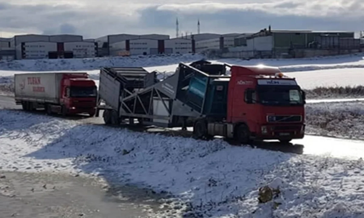 Constmach Mobile 100 Mobile Concrete Plant Shipped to Poland