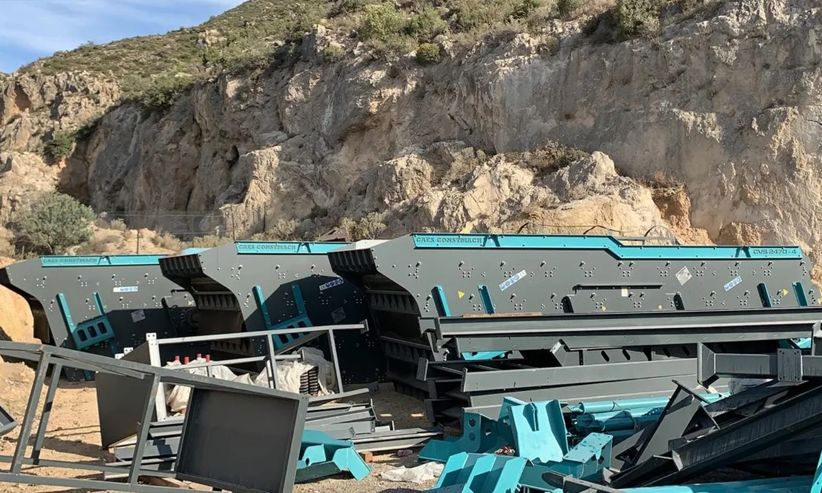 Constmach Stationary Crushing & Screening Plant Shipped to Morocco