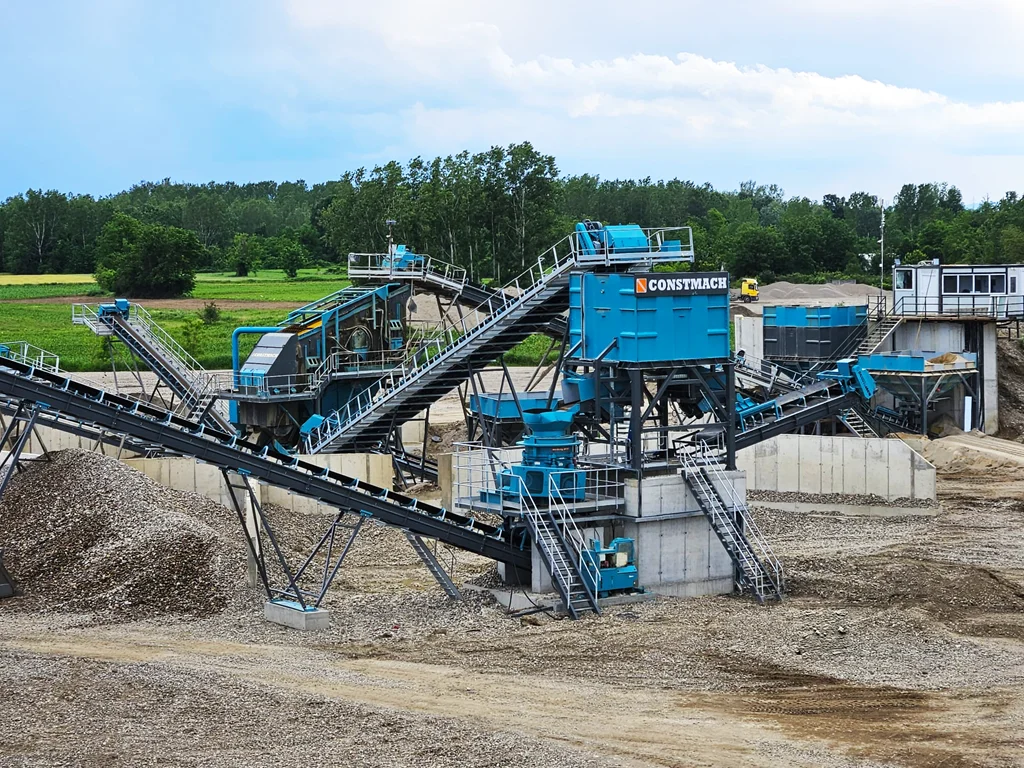 Constmach Crushing, Screening & Washing Plant Installed in Serbia