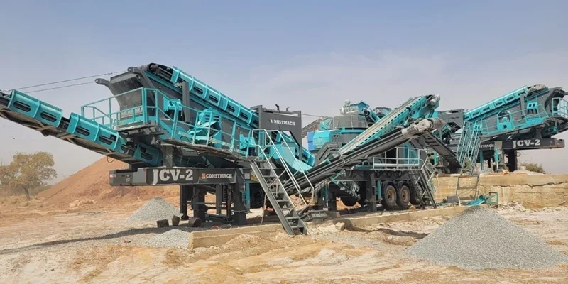 Constmach JCV-2 Mobile Crushing Plant Shipped to Cameroon