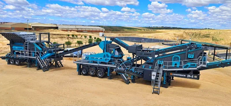 Constmach JS-2 Mobile Crushing Plant Shipped to Somaliland