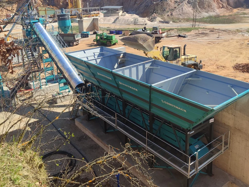 Constmach Concrete Batching Plant Commissioned in Bosnia and Herzegovina