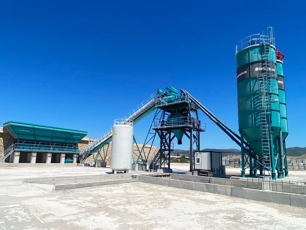 Constmach Stationary 100 Plant Installed in Balıkesir, Turkey
