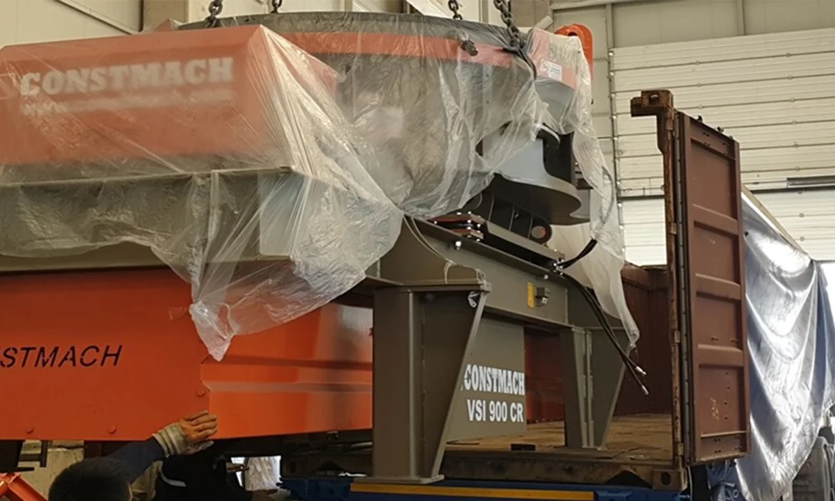 Constmach VSI 900 CR VSI Crusher Shipped to Mexico